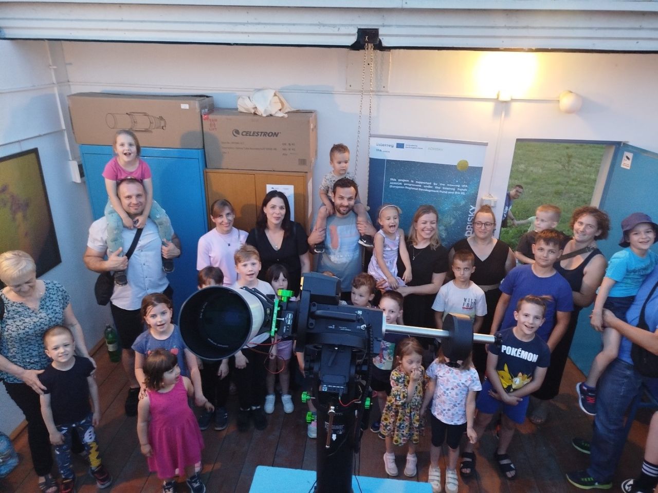 SUNČEKA U SVEMIRU Posjet Dječjeg vrtića Cipelica zvjezdarnici bio pun svemirskih doživljaja (4) SUNČEKA U SVEMIRU Posjet Dječjeg vrtića Cipelica zvjezdarnici bio pun svemirskih doživljaja (4)