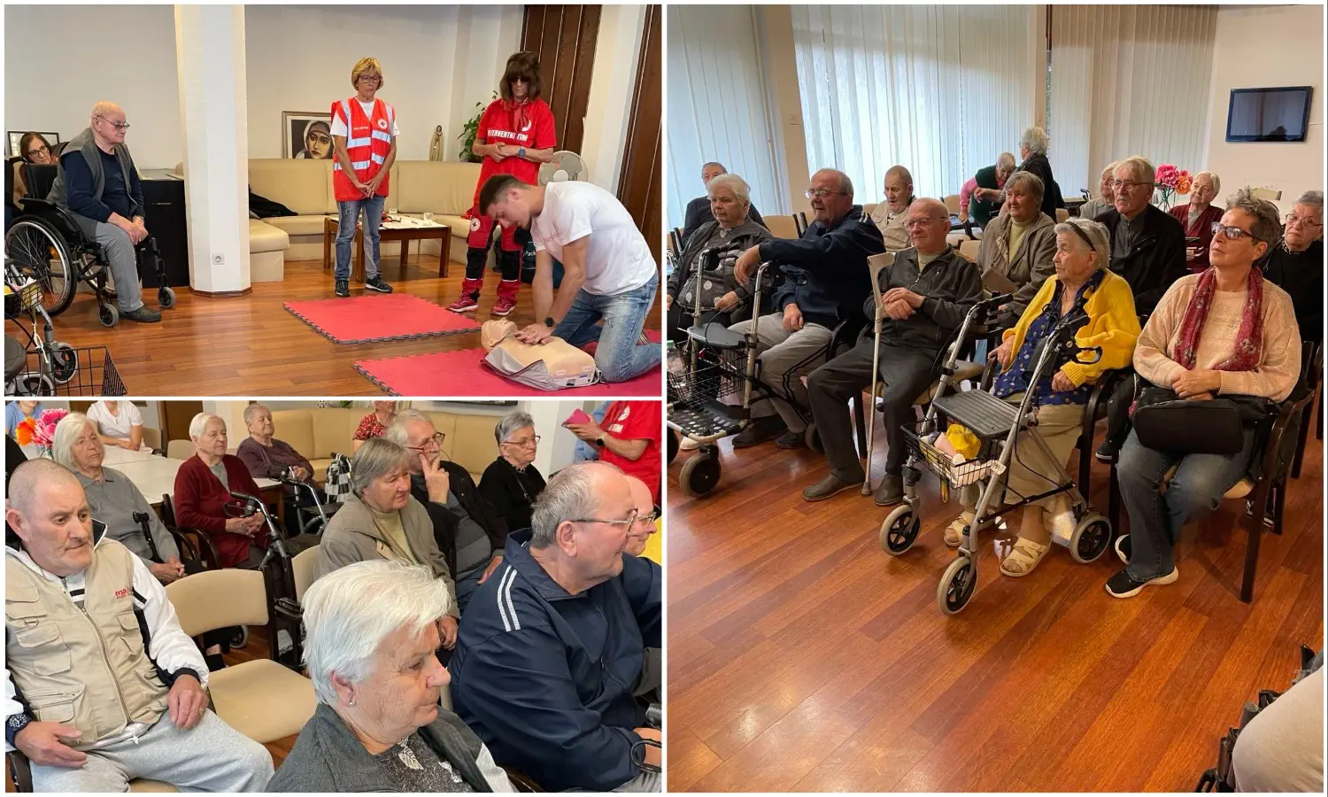 SVJETSKI DAN OŽIVLJAVANJA Održana edukativna radionica za umirovljenike u Čakovcu