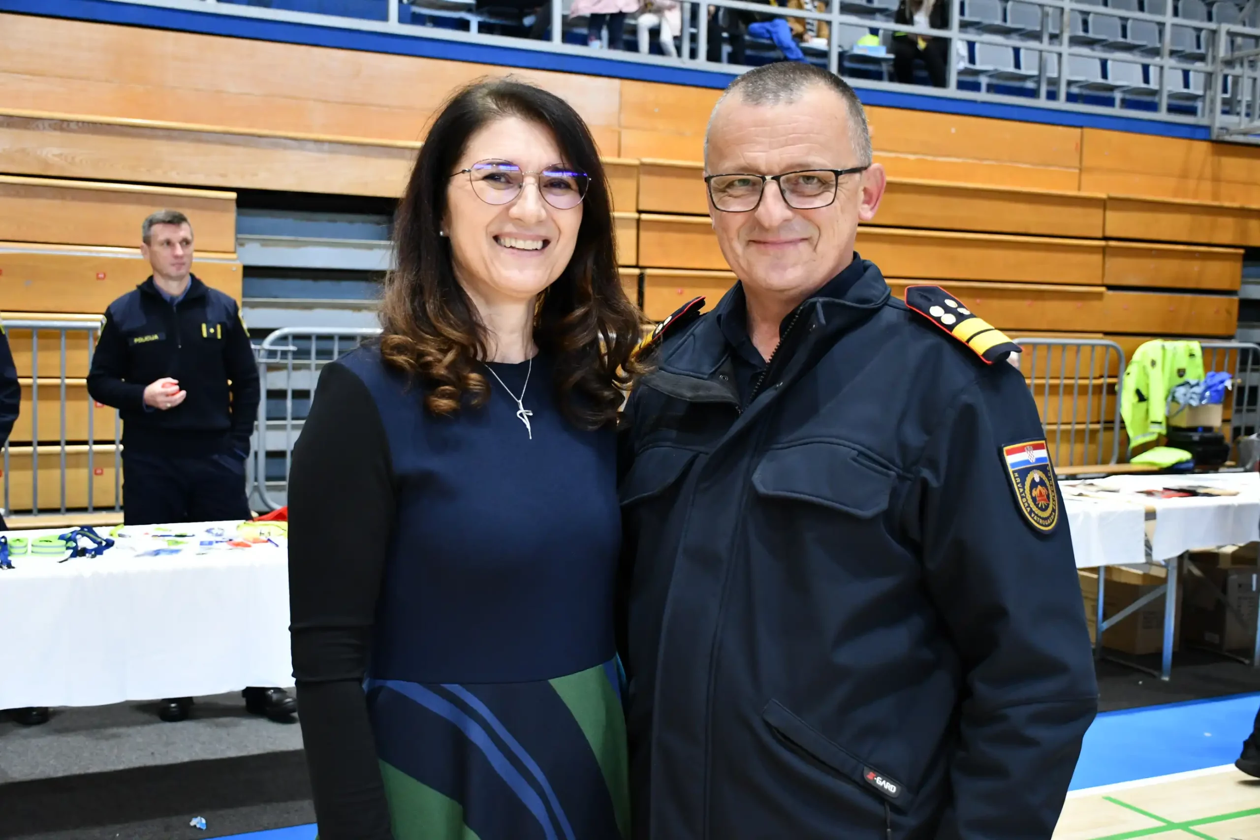 Sajam policije u Čakovcu (59) Ljerka Cividini i Robert Meglić Sajam policije u Čakovcu (59) Ljerka Cividini i Robert Meglić