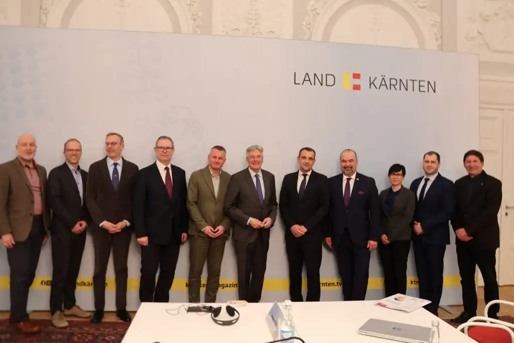 Matija Posavec i predsjednik Vlade pokrajine Koruške