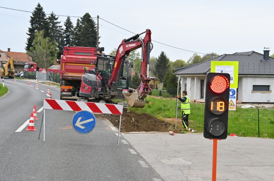 Semafor u Pleškovcu Semafor u Pleškovcu