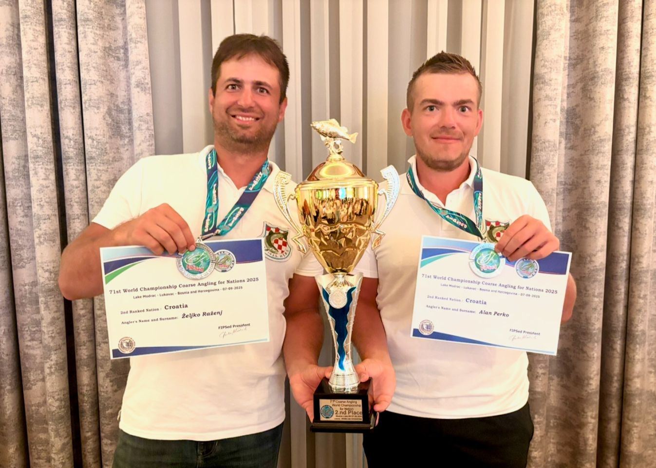 Senzacionalan uspjeh u ribolovu Hrvatska svjetski viceprvak, Međimurci ključni za povijesni rezultat (1)