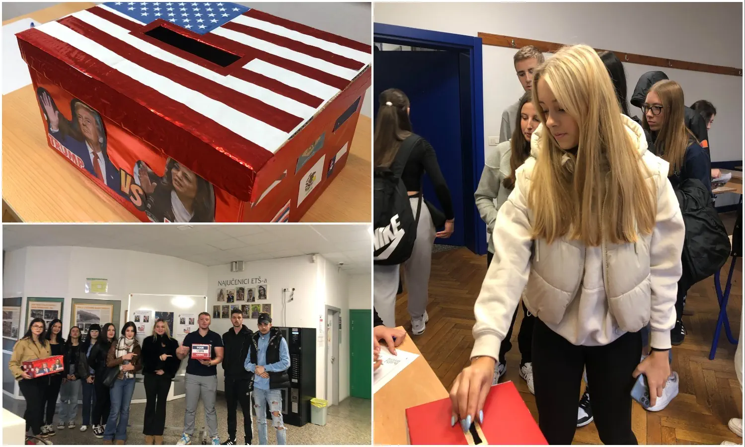 Simulacija američkih predsjedničkih izbora u Ekonomskoj i trgovačkoj školi Čakovec (7)