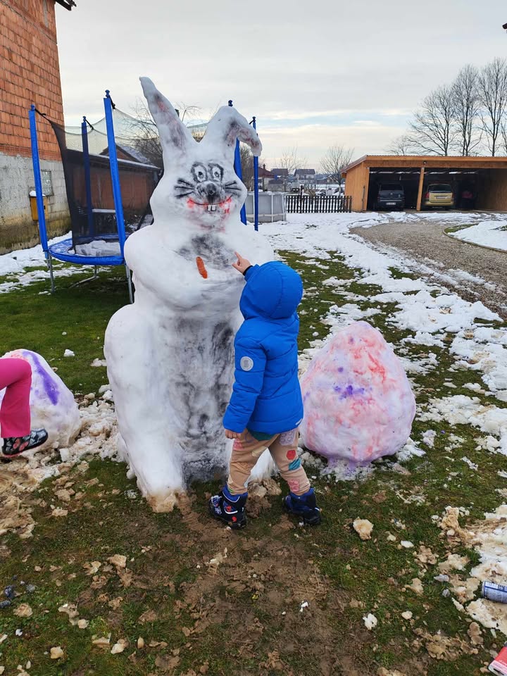 Snjegović zeko zec (2)