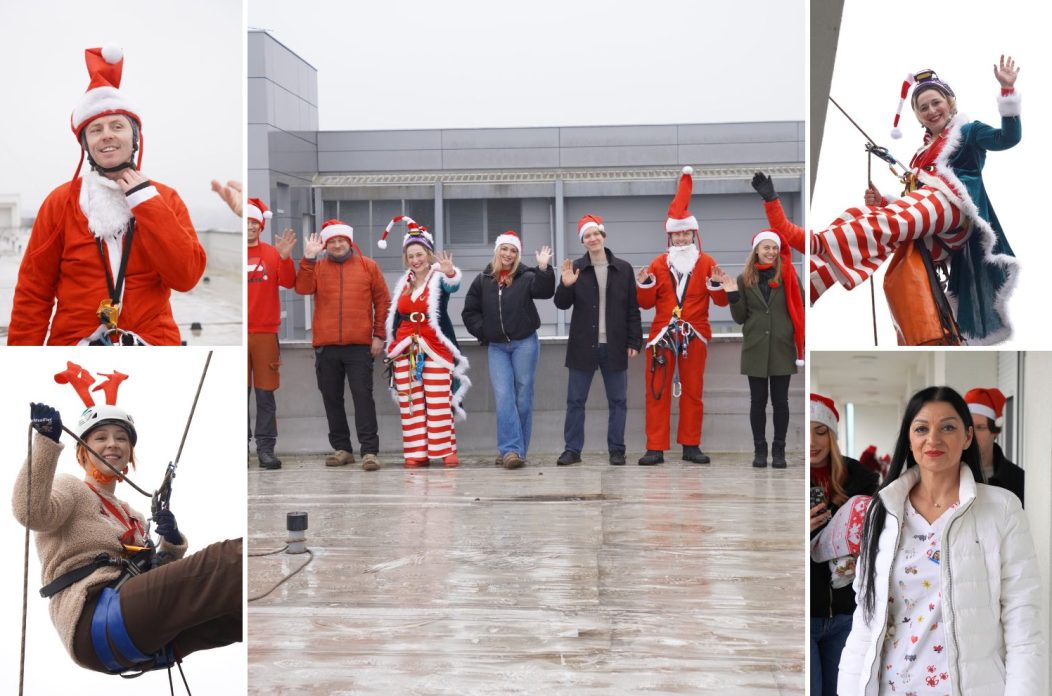 Speleolozi darivanje djece pedijatrija Božić