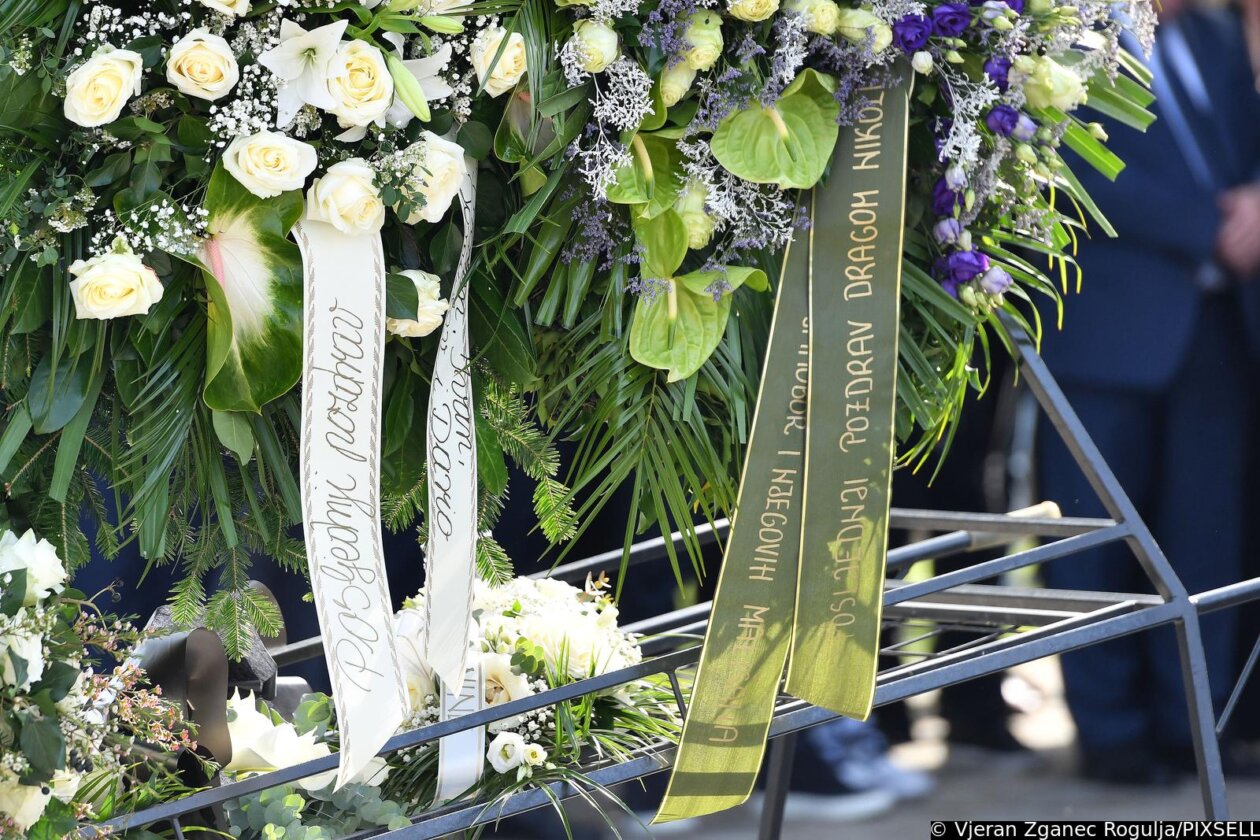 Sveti Martin na Muri: Sprovod bivšeg nogometnog reprezentativca Nikole Pokrivača