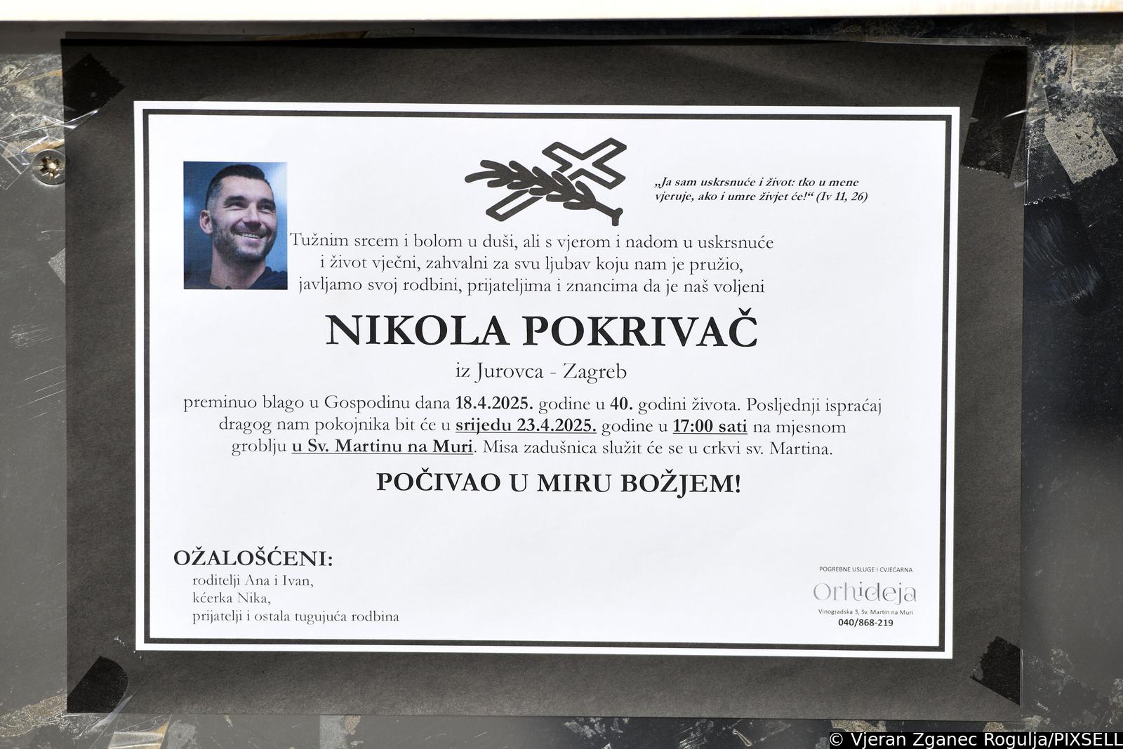 Sveti Martin na Muri: Sprovod bivšeg nogometnog reprezentativca Nikole Pokrivača Sveti Martin na Muri: Sprovod bivšeg nogometnog reprezentativca Nikole Pokrivača