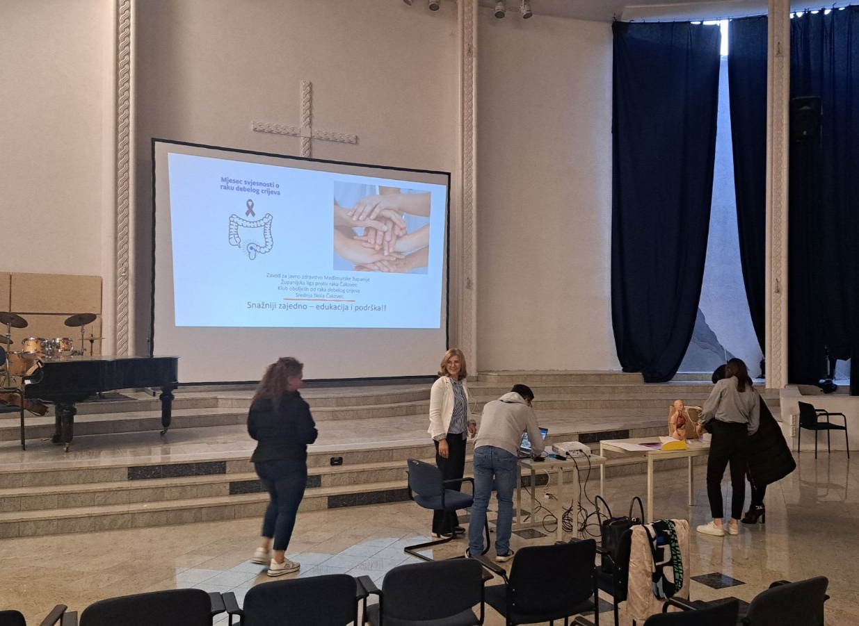 Srednja škola Čakovec obilježila Mjesec svjesnosti o raku debelog crijeva (4)