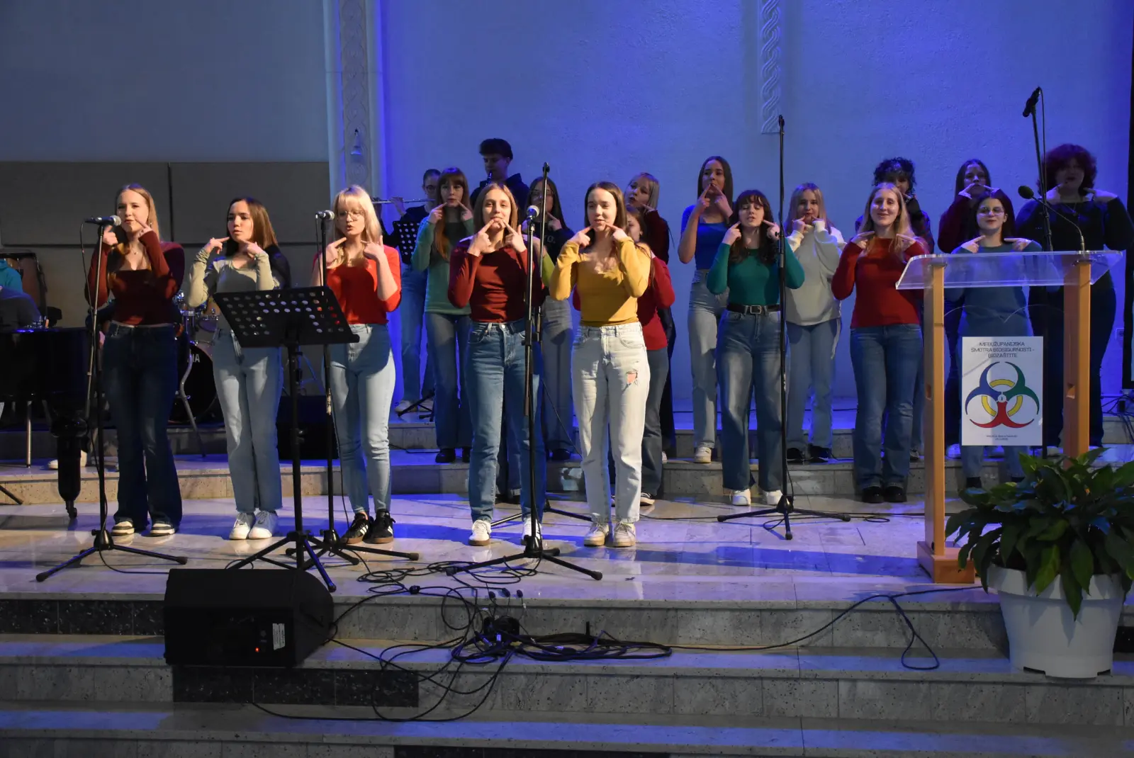 Srednja škola Čakovec, smotra, biosigurnost (18)