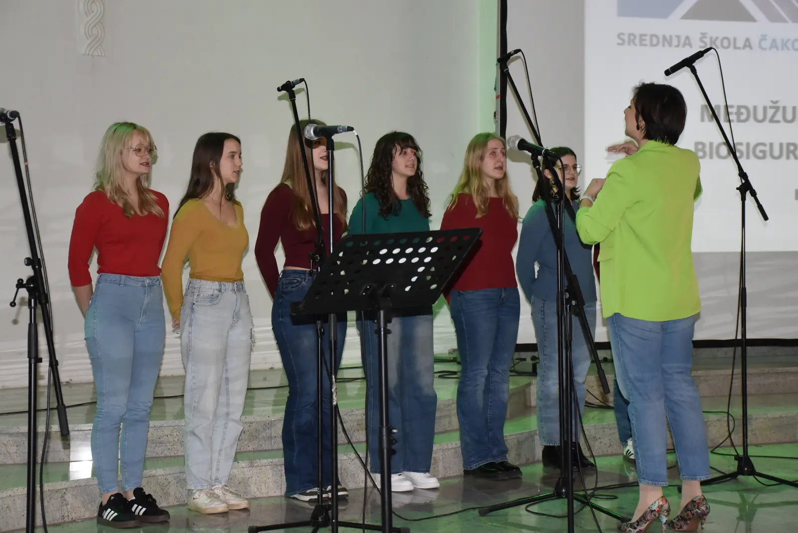 Srednja škola Čakovec, smotra, biosigurnost (7)