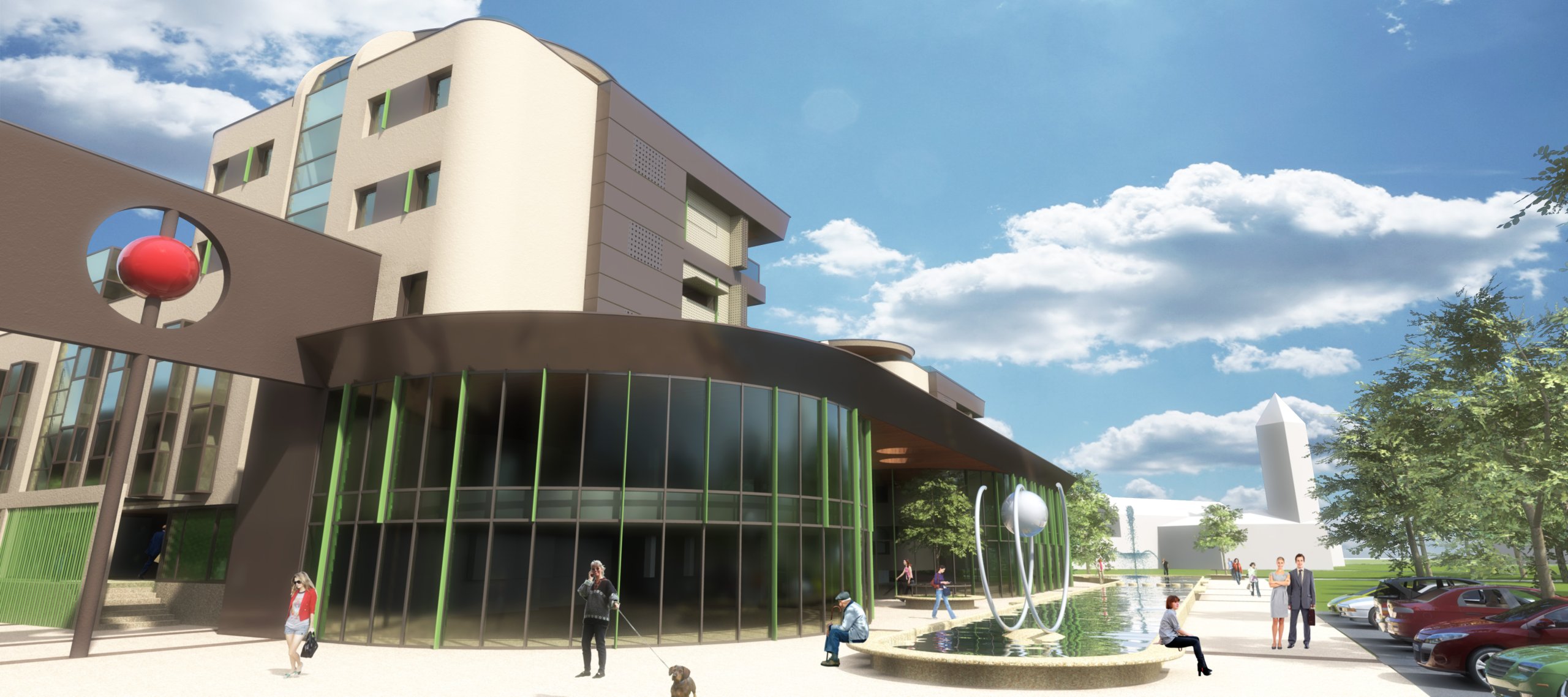 Stambeno-poslovni kompleks u Perivoju Zrinskih u Čakovcu