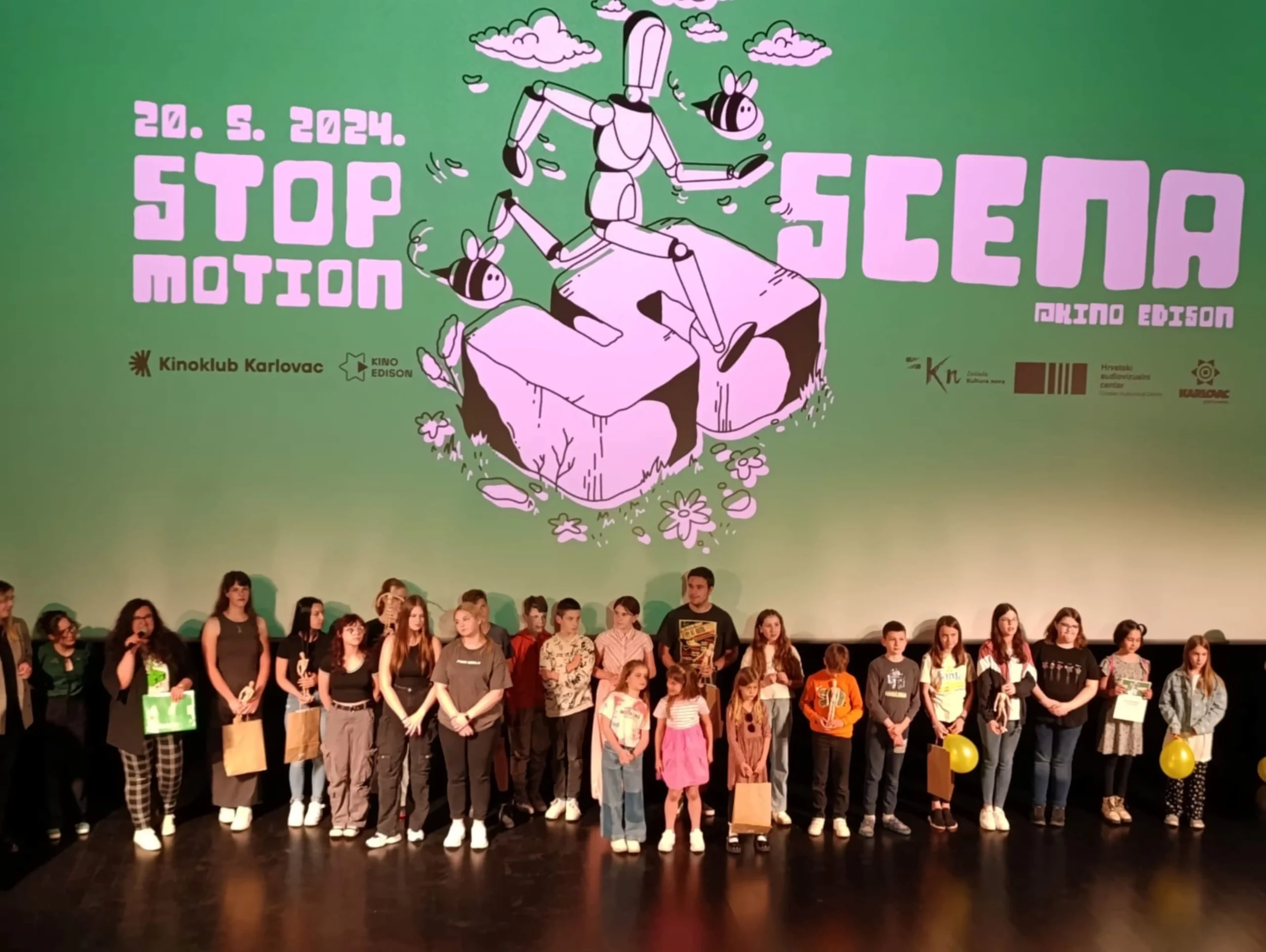 Stop motion scena Stop motion scena