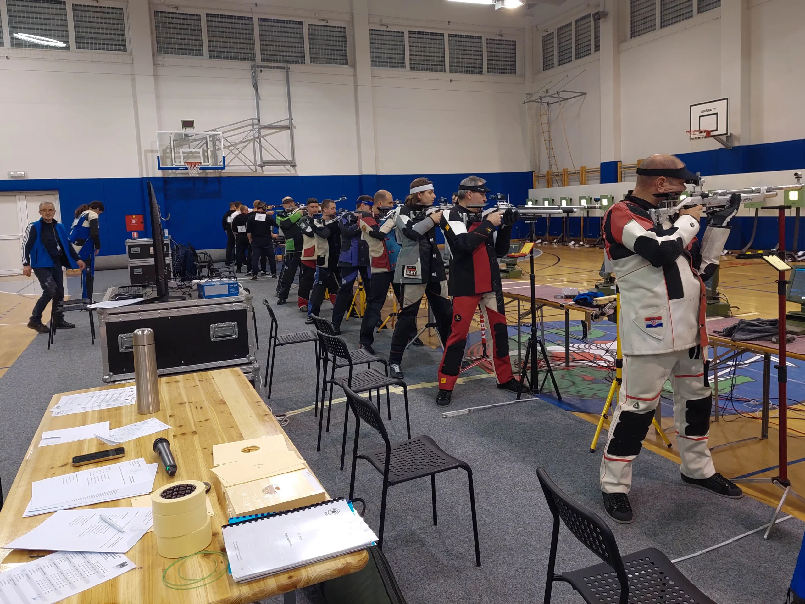 Streljački klub Zelenbor Brezje ugostio 2. kolo 1. hrvatske lige u streljaštvu, izborno za Prvenstvo Europe 2025 (23)