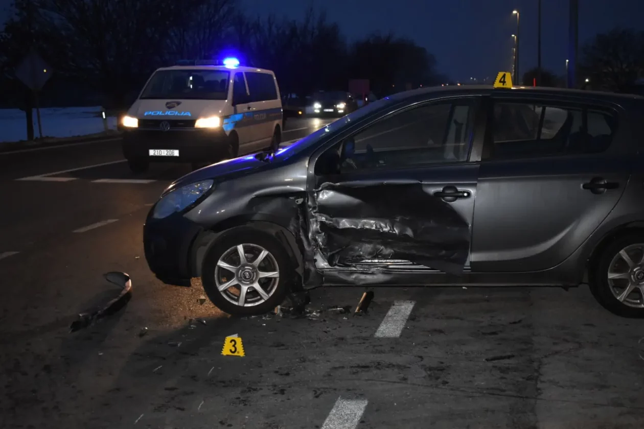 Sudar prometna nesreća južna obilaznica Čakovec (1)