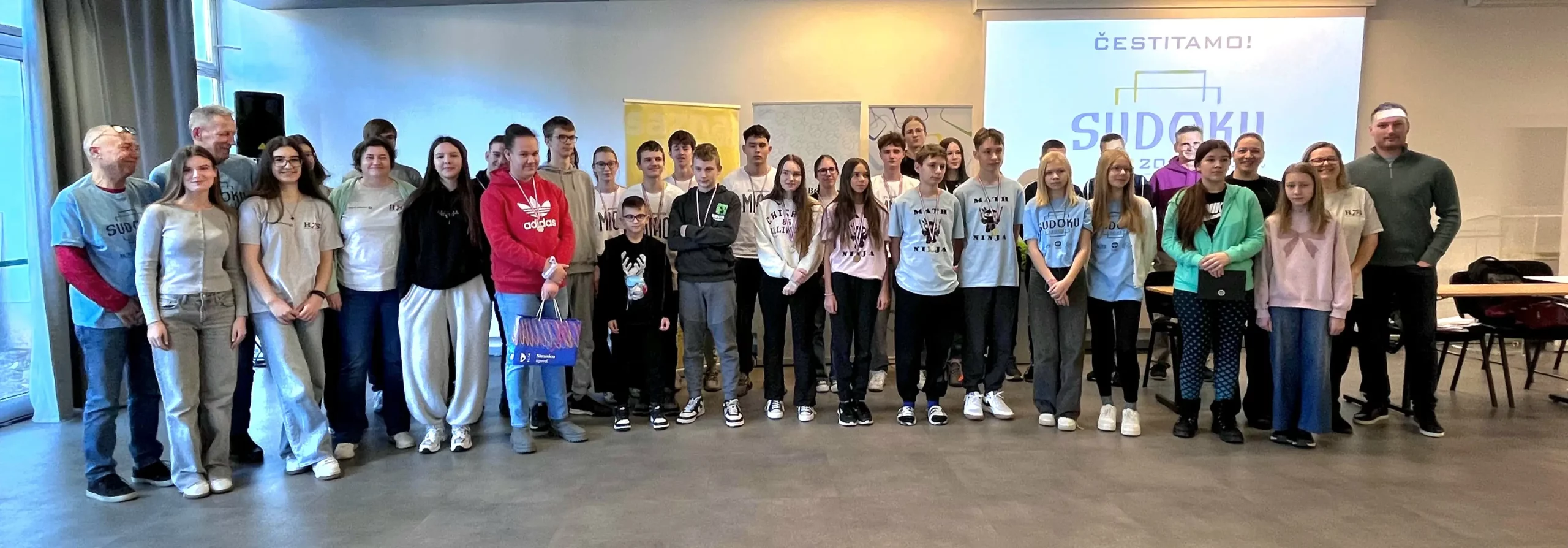 Sudoku2025 – nagradeni natjecatelji i organizatori