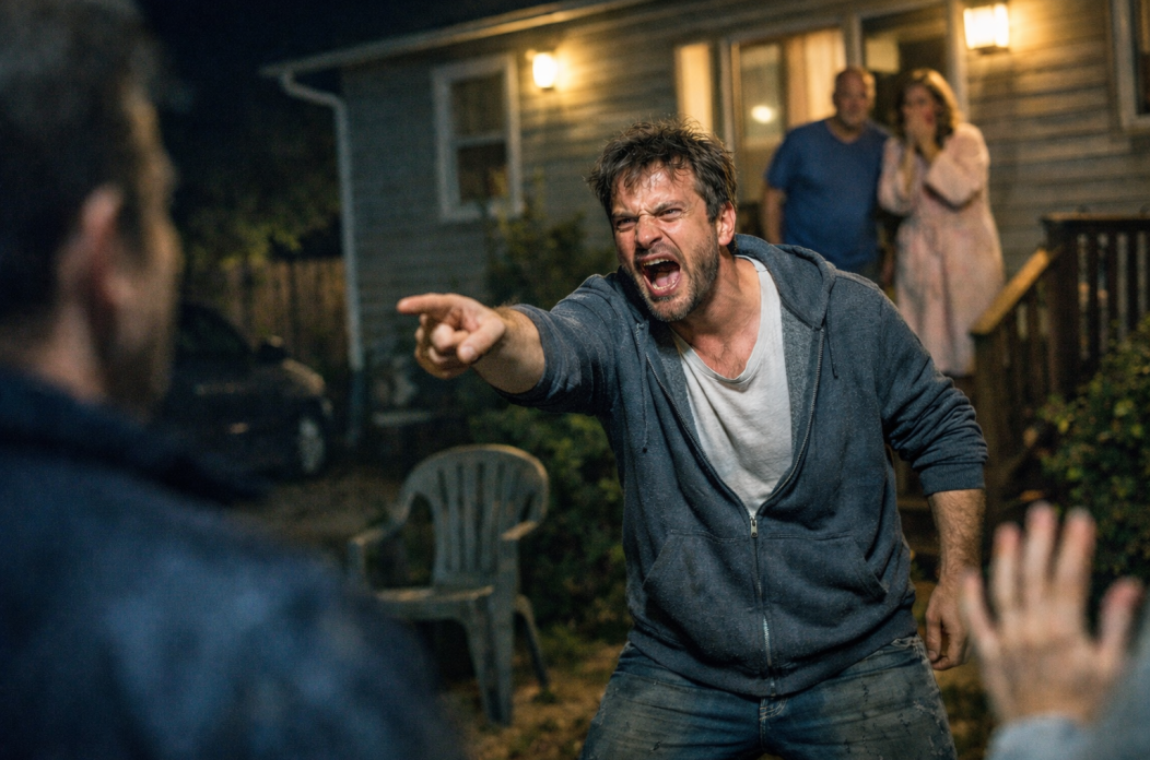 Svađa prijetnje prijetnja susjed