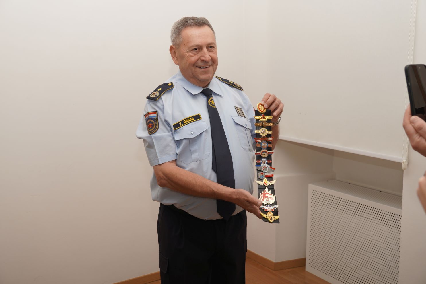 Svečani prijem vatrogasaca u MMČ (1)