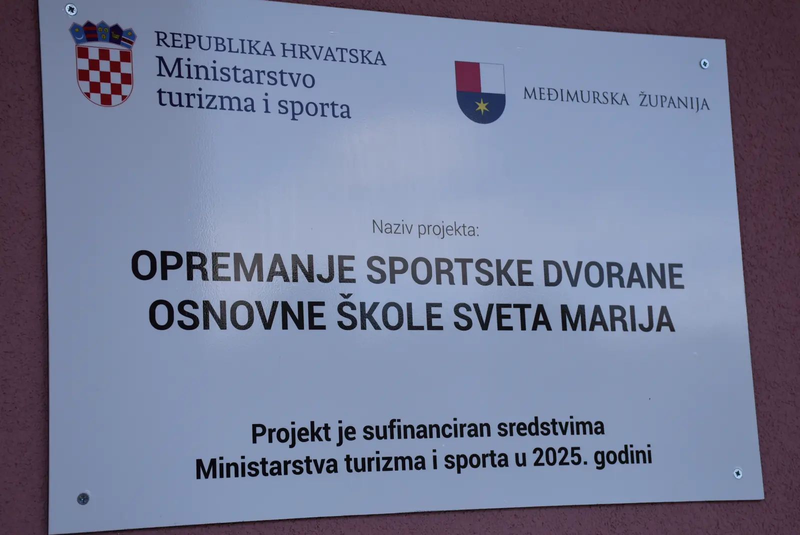 Sveta Marija, školska dvorana, otvorenje, Međimurska županija (4)
