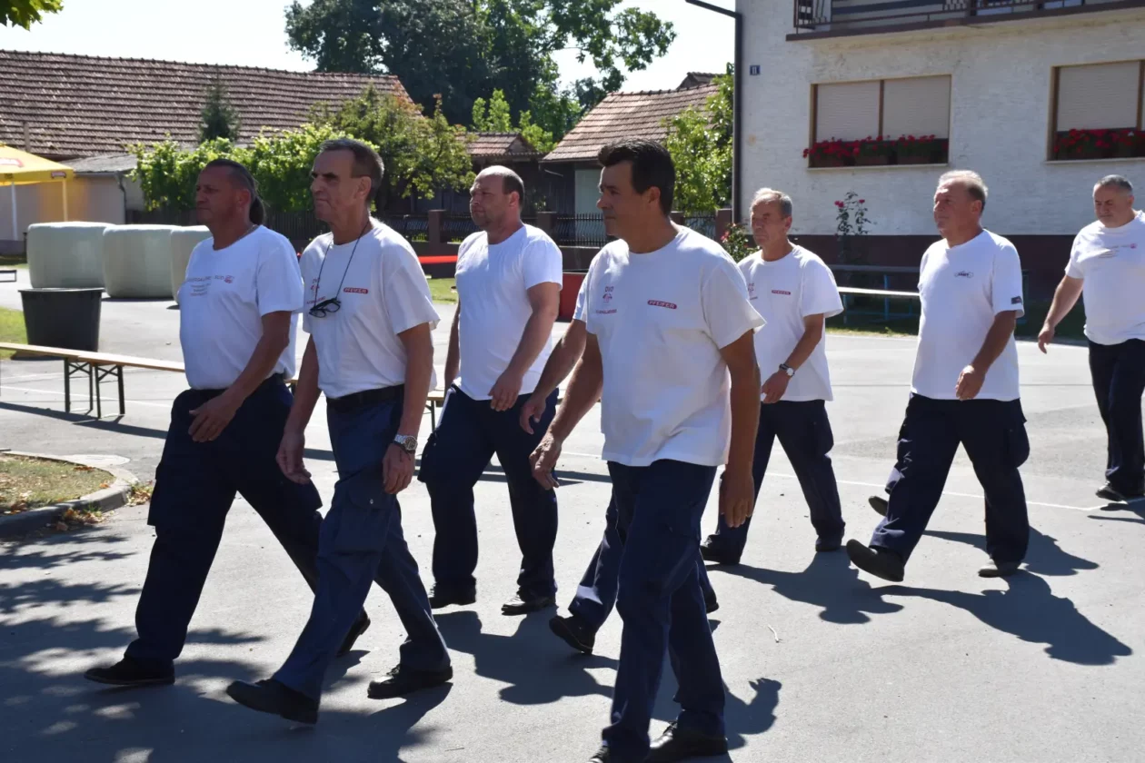 Sveta Marija, vatrogasci, natjecanje, zaprežne šprice 2025 (1)