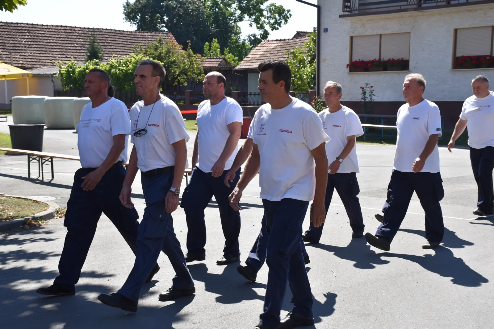 Sveta Marija, vatrogasci, natjecanje, zaprežne šprice 2025 (1)