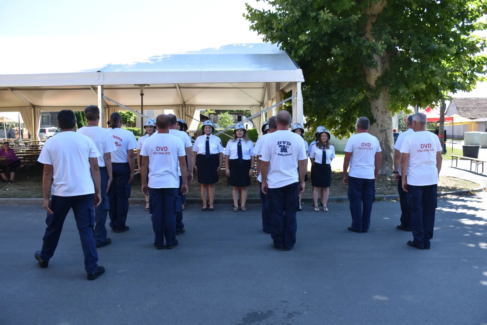 Sveta Marija, vatrogasci, natjecanje, zaprežne šprice 2025 (2)