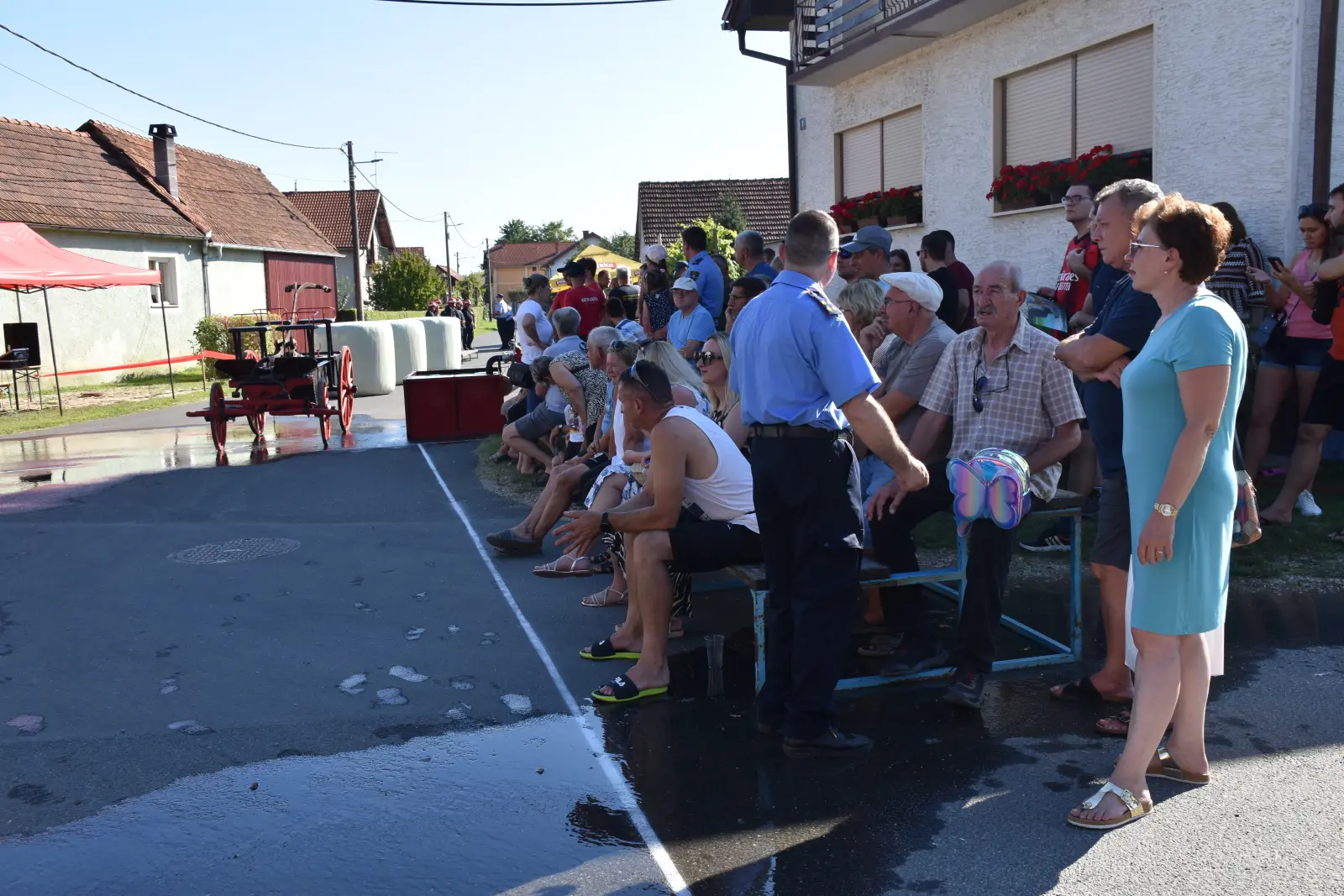 Sveta Marija, vatrogasci, natjecanje, zaprežne šprice 2025 (32)