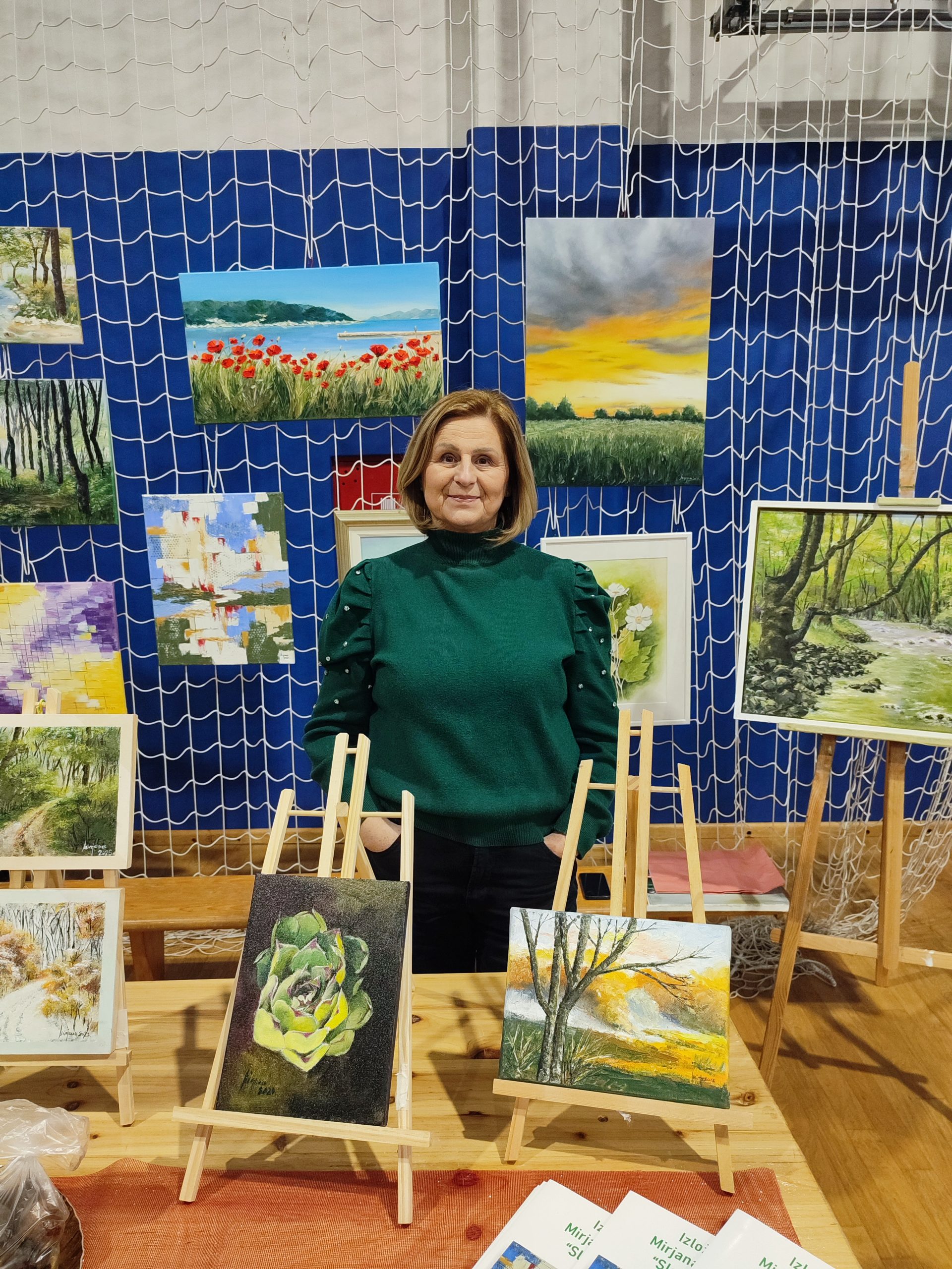 Sveti Juraj na Bregu božićni sajam Mirjana Klobučarić slikarica (63)