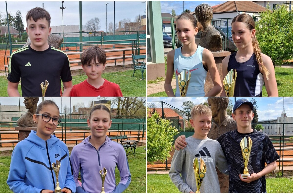 TENIS Punčec otvorio sezonu Luis Jurčić i Laura Hrle ponijeli naslove (5)