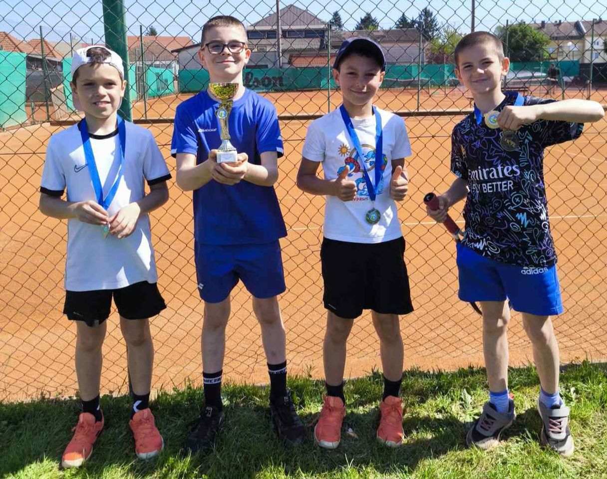 TK PUNČEC Mlade snage čakovečkog kluba ostvarile niz odličnih rezultata na turnirima (4)