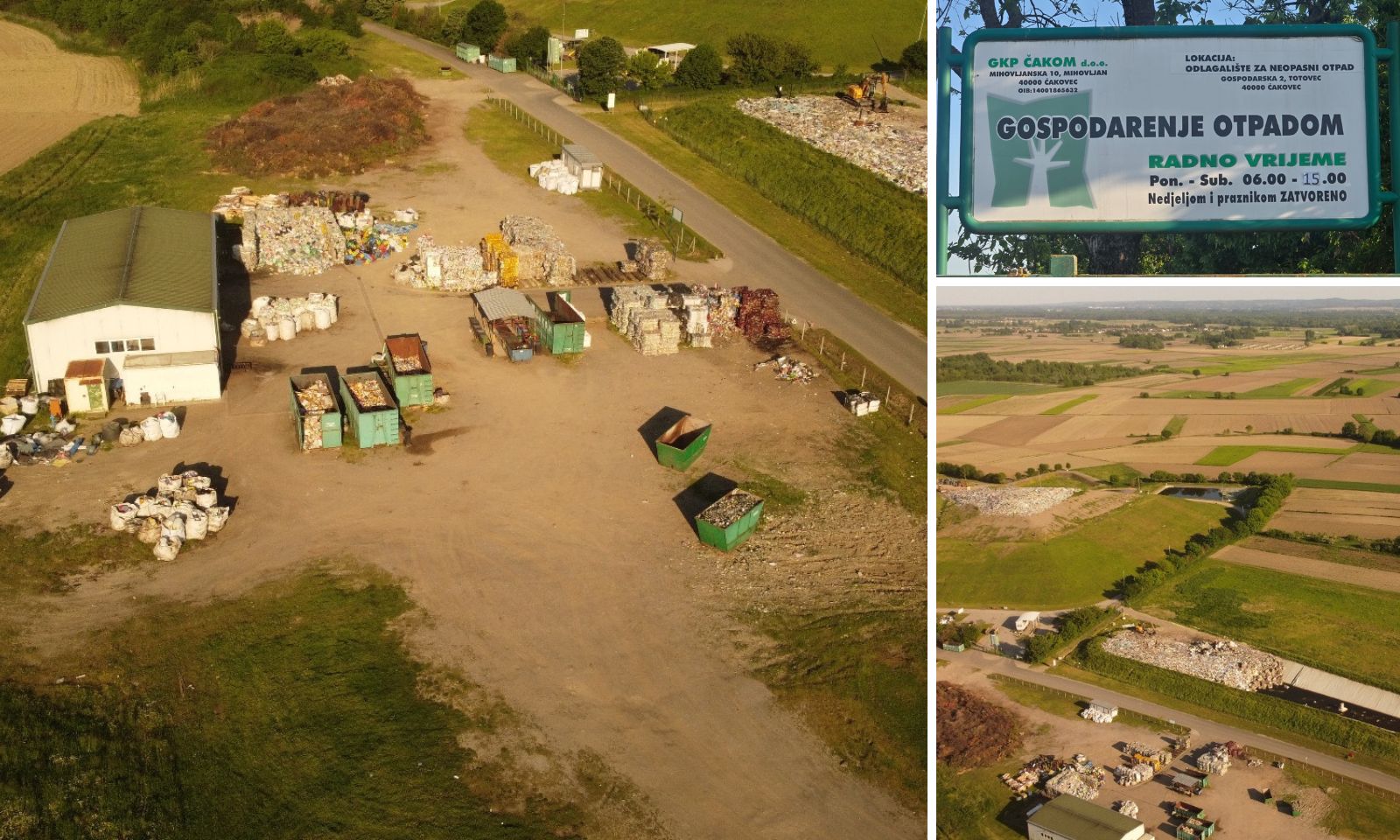 TOTOVEC, Odlaganje otpada