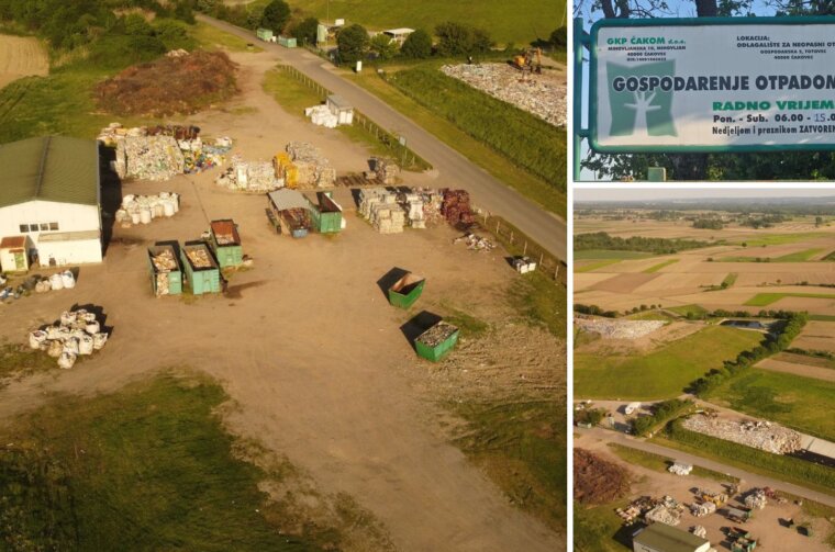 TOTOVEC, Odlaganje otpada
