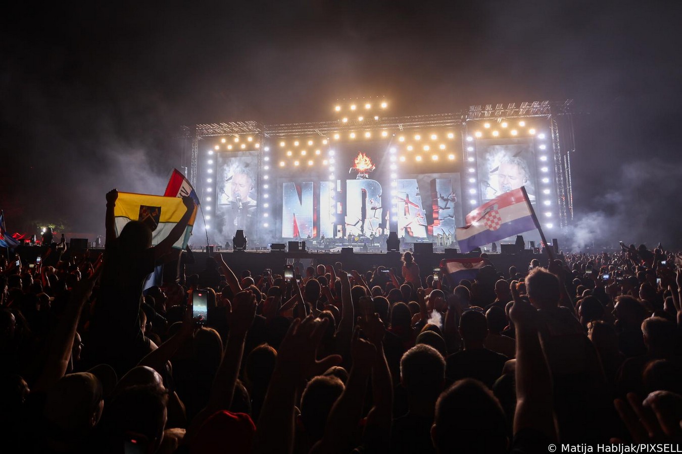 Veliki koncert Marka Perkovića Thompsona u Sinju