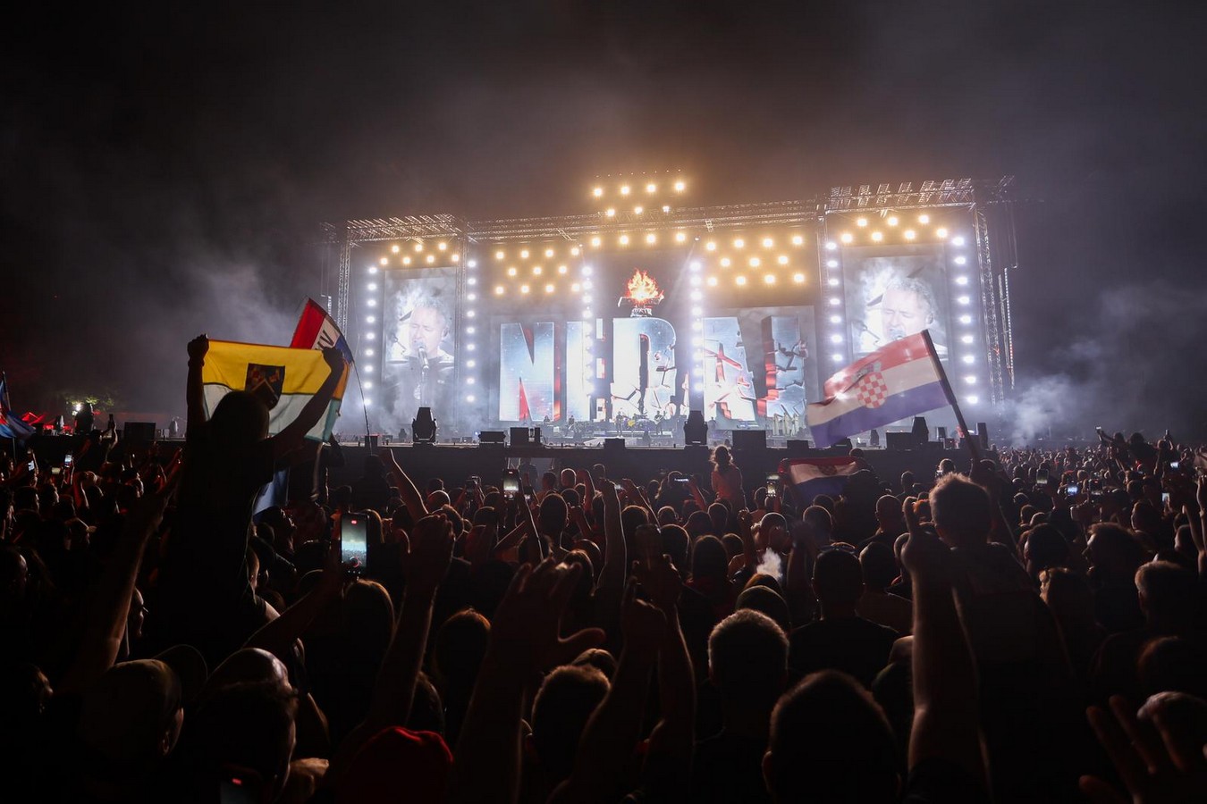 Veliki koncert Marka Perkovića Thompsona u Sinju