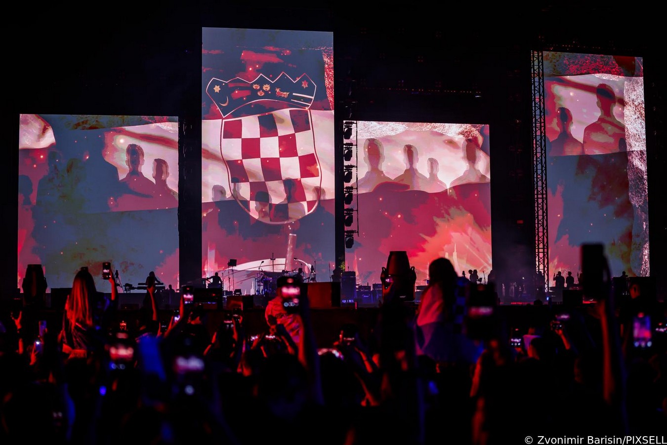 Veliki koncert Marka Perkovića Thompsona u Sinju