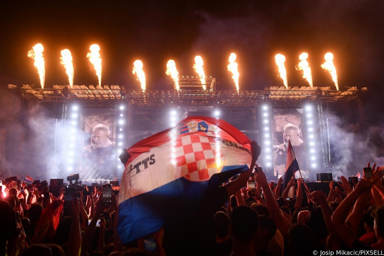 Veliki koncert Marka Perkovića Thompsona u Sinju Veliki koncert Marka Perkovića Thompsona u Sinju