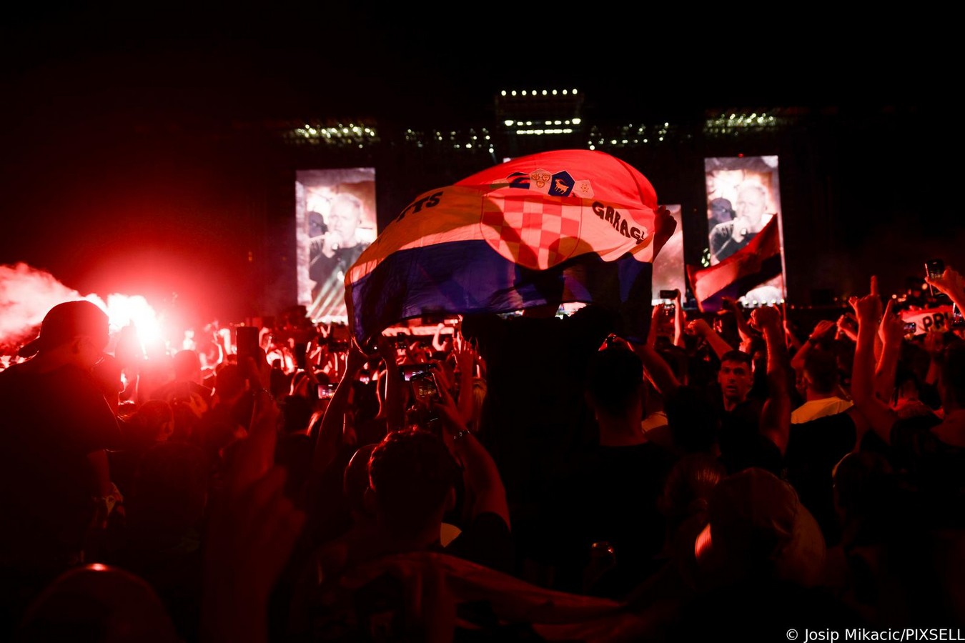 Veliki koncert Marka Perkovića Thompsona u Sinju