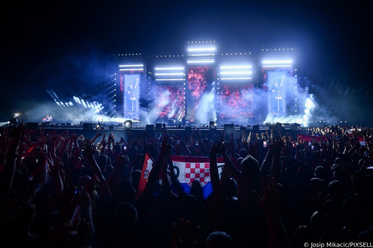 Veliki koncert Marka Perkovića Thompsona u Sinju Veliki koncert Marka Perkovića Thompsona u Sinju