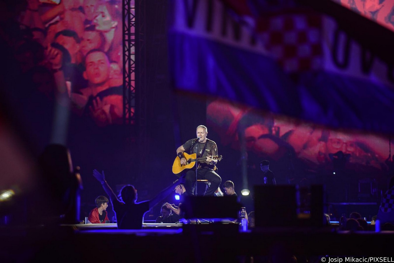 Veliki koncert Marka Perkovića Thompsona u Sinju