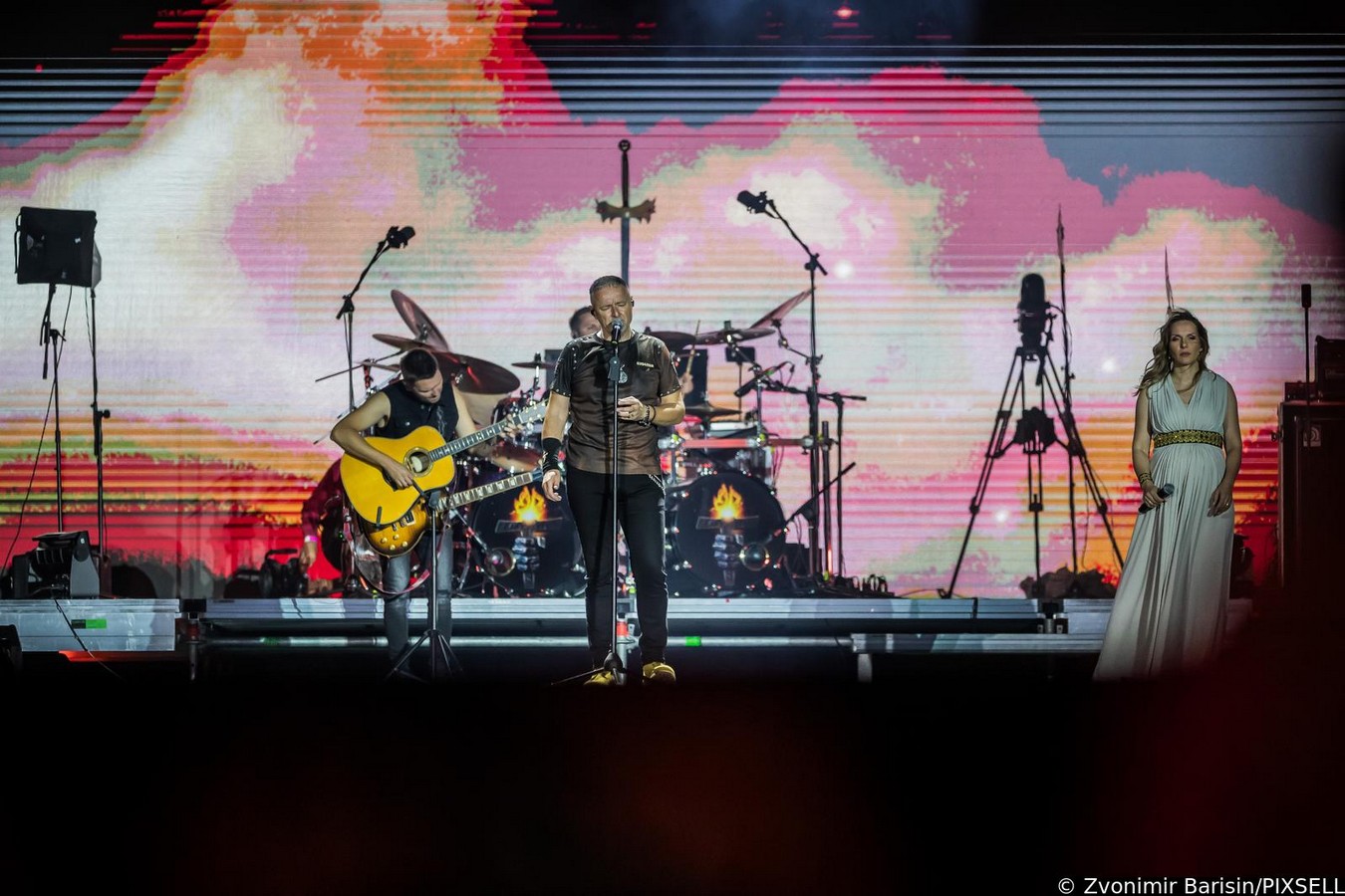 Veliki koncert Marka Perkovića Thompsona u Sinju