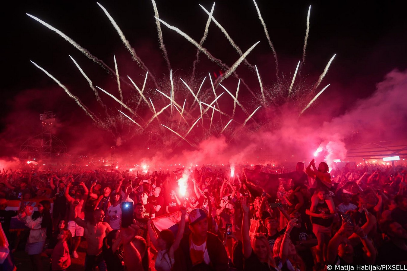 Veliki koncert Marka Perkovića Thompsona u Sinju