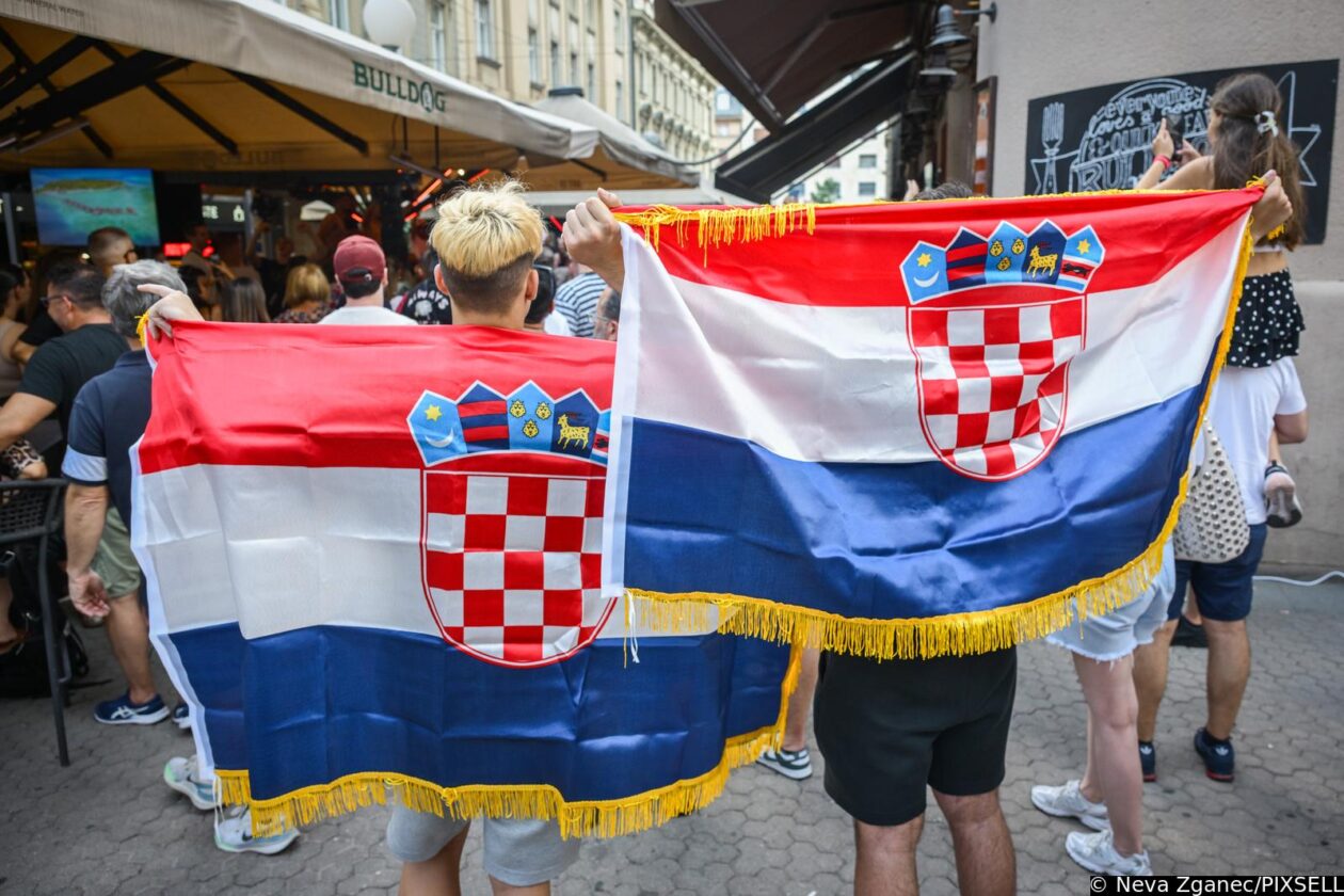 Zagreb: Atmosfera u centru grada uoči sutrašnjeg koncerta Marka Perkovića Thompsona