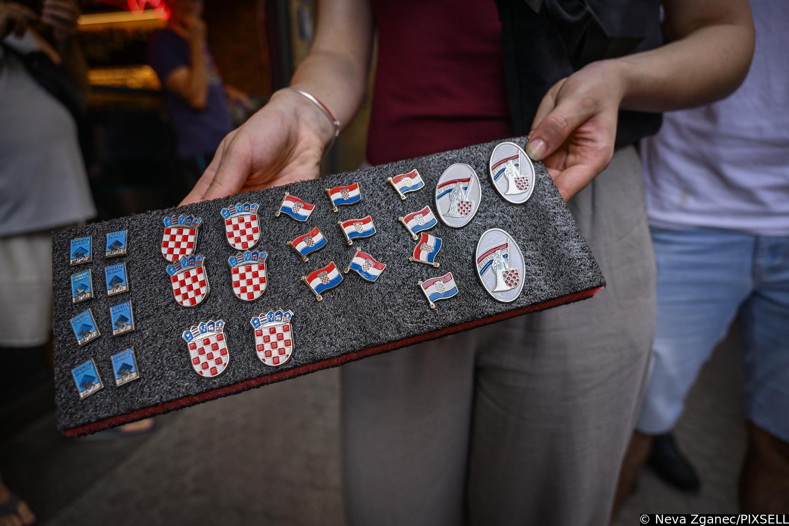 Zagreb: Atmosfera u centru grada uoči sutrašnjeg koncerta Marka Perkovića Thompsona