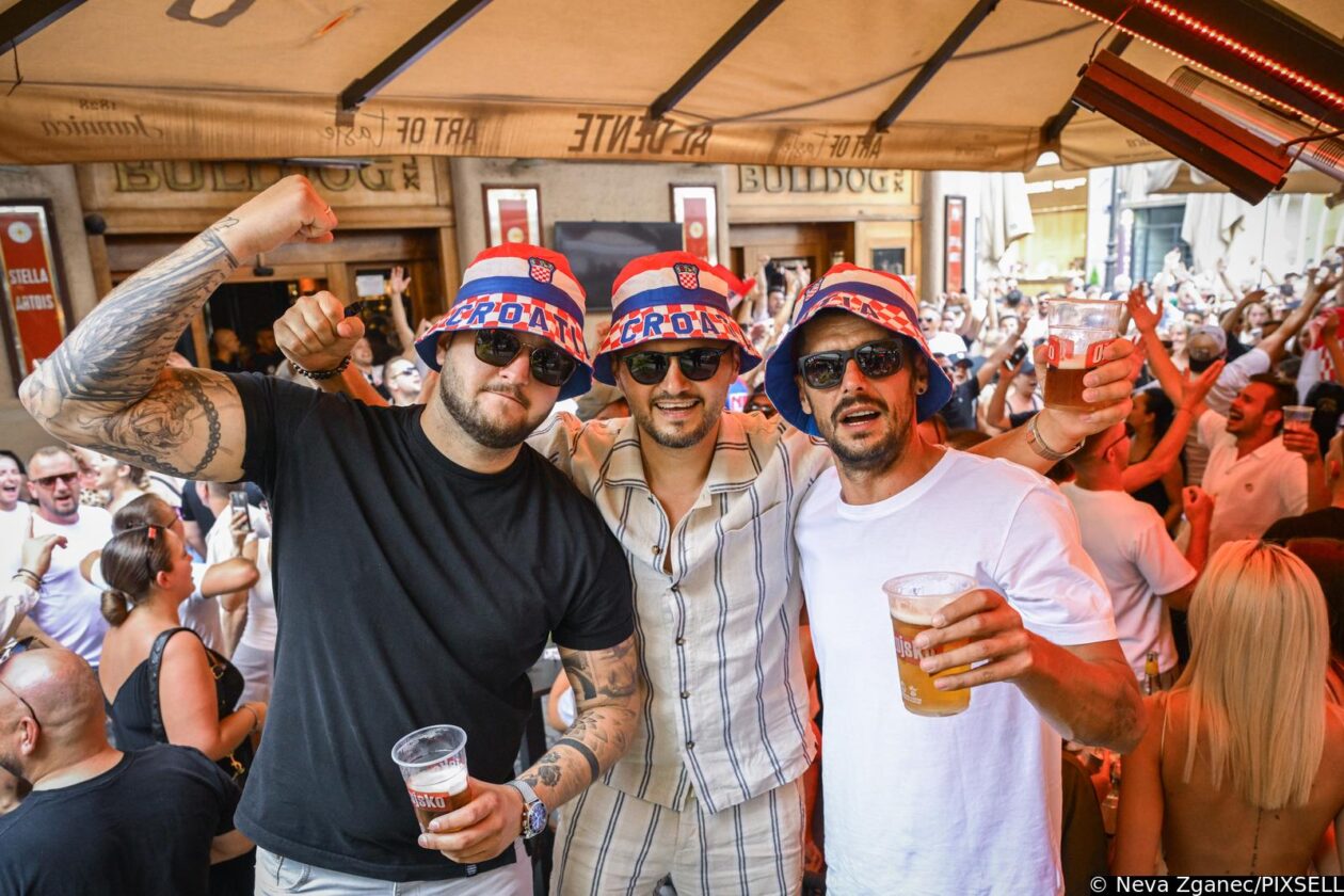 Zagreb: Atmosfera u centru grada uoči sutrašnjeg koncerta Marka Perkovića Thompsona