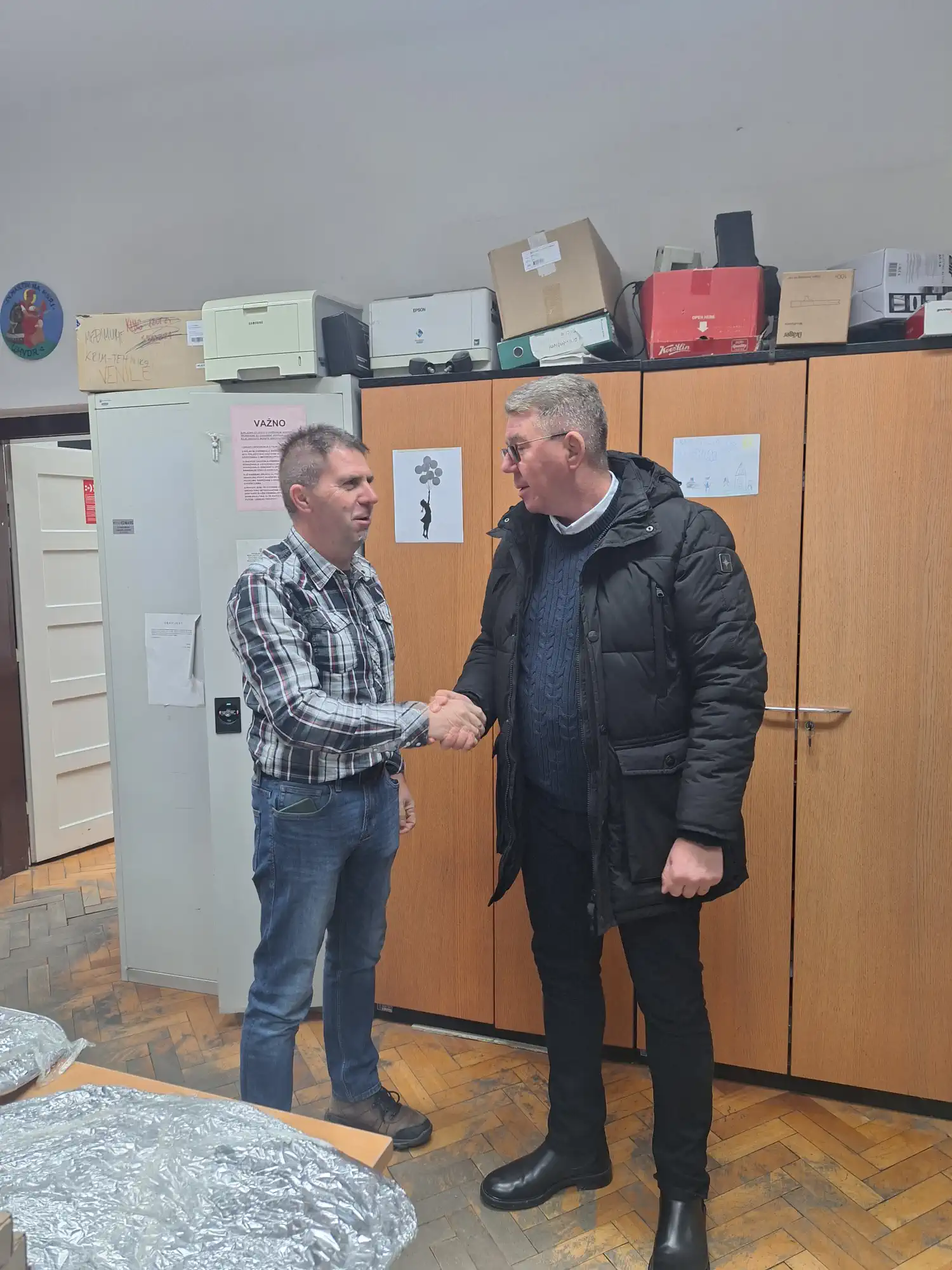 Tradicionalni posjet gradonačelnika Dražena Srpaka dežurnim službama (4)