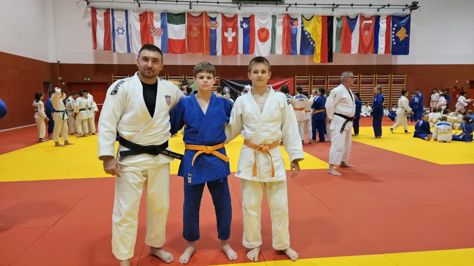 Trener Filip sa Ikerom i Jonom na kampu Trener Filip sa Ikerom i Jonom na kampu