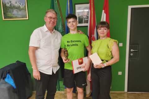 Trostruki europski prvak David Pahor dočekan u Murskom Središću (1)