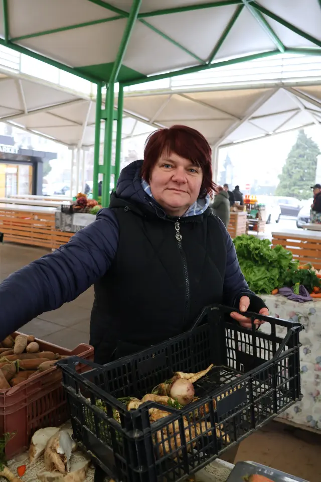 Tržnica Čakovec 17.1.2026 (22) Mirjana kos Okrugli vrh