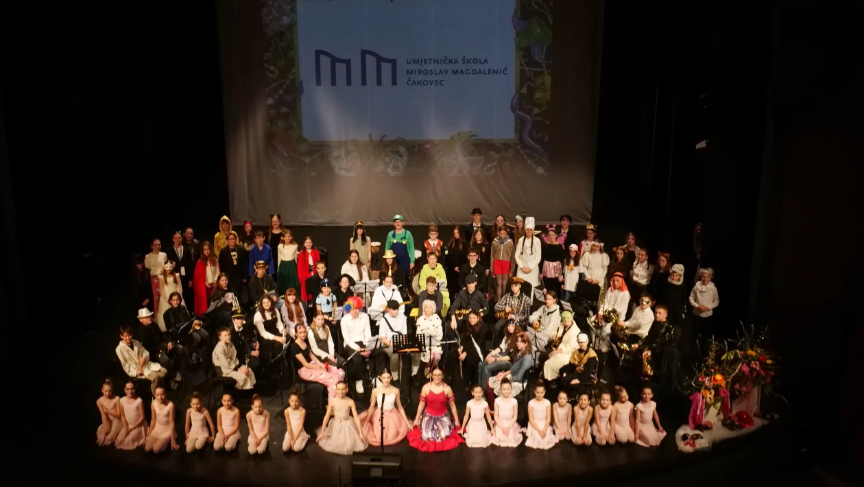 UMJETNIČKA ŠKOLA M. MAGDALENIĆ Fašnički koncert (1)