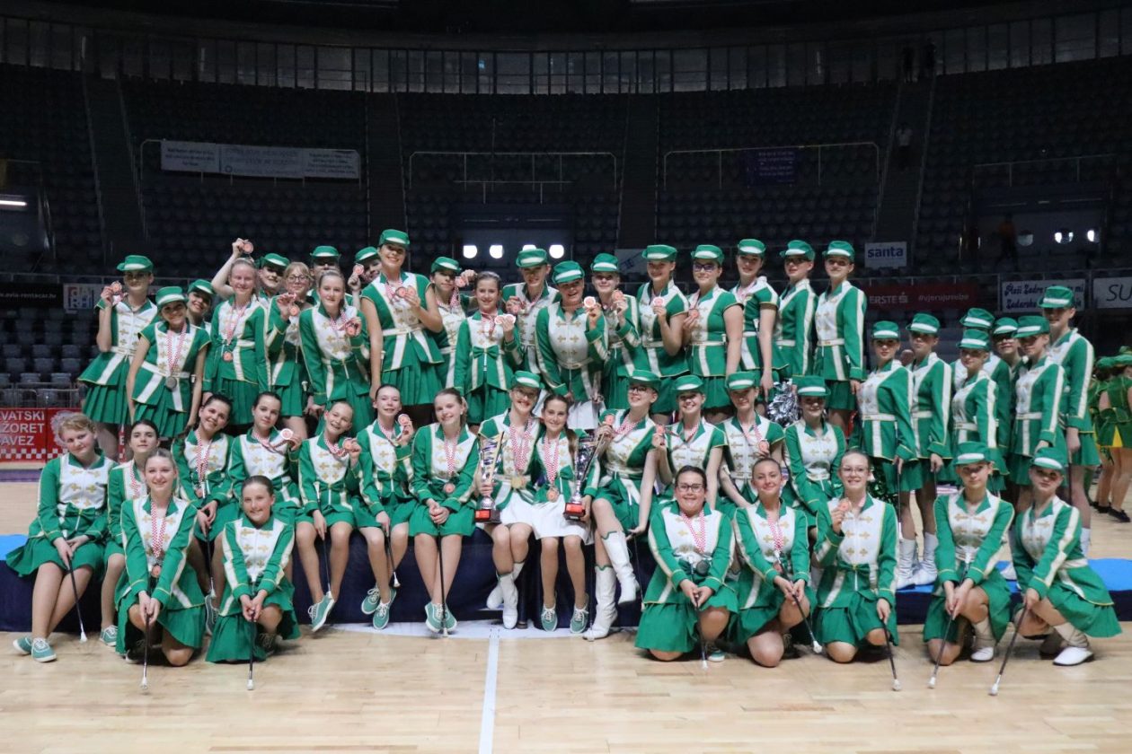 USPJEH U ZADRU Mažoretkinje Nedelišća osvojile više medalja na državnom prvenstvu (16)