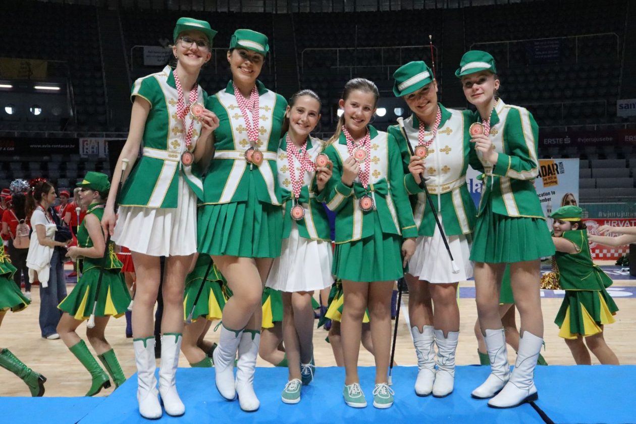 USPJEH U ZADRU Mažoretkinje Nedelišća osvojile više medalja na državnom prvenstvu (17)